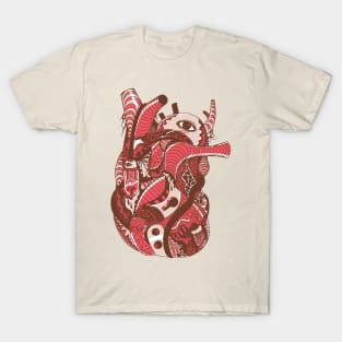 Pink Tan Light Heart T-Shirt